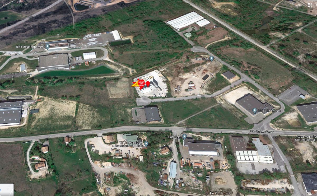 Nouvelle centrale a beton à Salindres