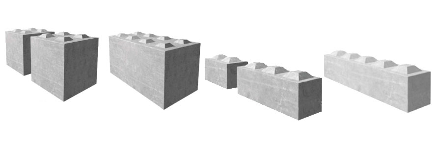 bloc beton empilable